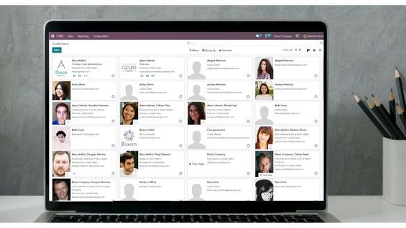 Odoo CRM screenshot